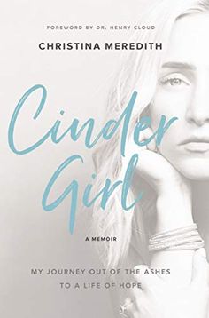 a woman with her hand on her chin and the words, cinder girl