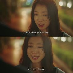 Haneul: I was okay yesterday...but not today. (doctor slump ep.8) crying button outta control 😭 #doctorslump #parkshinye #kdramaaesthetic #kdramaquotes  #kdramalines #kdramascenes #kdrama2024 Quotes Lines, Yoon Park, Netflix Quotes, Disney Movie Art, Quotes Drama Korea, Motivational Lines, Korean Drama Quotes