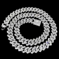 Step into the spotlight with our 14mm Multicolor Iced Out Crystal Prong Cuban Chain Necklace. This hip-hop jewelry masterpiece boasts a bling-paved rhinestone choker design, adding a bold and vibrant touch to your style. Whether you're a man or woman, make a statement with this dazzling accessory, perfect for those who crave a unique and eye-catching look. Style: TRENDY Style: Bohemian Fashion Classic Romantic Fashion Shape\pattern: Geometric Necklace chain: Chain Necklace For Women Metals Type: Cuban Necklace, Rapper Jewelry, Hip Hop Bling, Choker Designs, Cuban Link Chain Necklaces, Rhinestone Cross, Rhinestone Choker, Punk Jewelry, Chains Necklaces