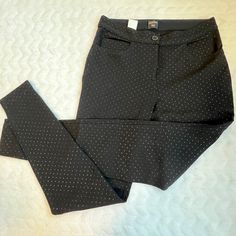 Worn Twice Like New Condition Gorgeous Black+ Shining Dots Pant/Legging That Goes On With Anything Flex Stretches Gaultier Pants, Spandex Pants, Paul Gaultier, Jean Paul, Jean Paul Gaultier, Pant Jumpsuit, Women Jeans, Pants For Women, Dots