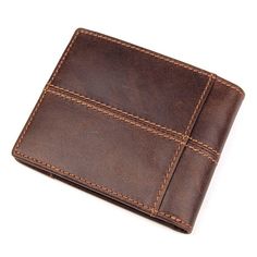 TucciPolo R-8064B Men's Cowboy Genuine Natural Cow Leather Bifold RFID Wallet Product Description:.Crazy horse leather - excellent genuine cattle leather.Size approximately 4.7" x 3.7" inches (12cm x 9.5cm).Brown color.Weight: 0.10KG.Function: wallet, purse, card holder .Inside 2 big bill compartments, 1 small bill compartment, 8 card slots, 4 additional pockets, 2 zippered pockets, 2 card windows Vintage Brown Bifold Wallet With Coin Pocket, Classic Vintage Brown Leather Wallet, Rugged Leather Bifold Wallet, Rugged Brown Bifold Wallet, Rugged Leather Wallet With Coin Pocket, Vintage Brown Leather Trifold Wallet With Card Slots, Brown Leather Trifold Wallet With Leather Lining, Brown Leather Trifold Wallet With Smooth Grain, Mens Cowboy