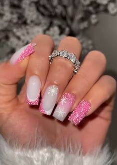 Pink Acrylic, Girl Things, Pink Acrylic Nails, Just Girl Things, Nails Art, Cute Nails, Nail Designs