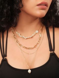 Buy Gold Plated Handcrafted Brass Layered Necklace | EN-24A19/EVT2