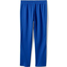 Our Active Track Pants come complete with innovative finishes and features that any athletic kid is sure to love. From staying fresh when working up a sweat to super-convenient pockets, they're going to want a couple for any active wardrobe. Blue Sweatpants For Jogging, Functional Blue Sweatpants For Sports, Sporty Moisture-wicking Blue Pants, Blue Sports Pants With Tapered Leg, Sporty Blue Moisture-wicking Pants, Blue Tapered Leg Sports Pants, Blue Sporty Sweatpants For Training, Blue Joggers With Comfort Waistband For Sports, Functional Blue Pants With Elastic Waistband