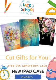 Vimorco iPad 9th/8th/7th Generation Case, iPad Case 9th Generation with Pencil Holder/Hand Strap/Pocket, iPad Case 10.2 Adjustable Angle, Auto Sleep/Wake iPad Cover 9th Generation💟💝💐💖 Ipad Case Ideas, Newest Ipad, Case Ideas, Ipad Cover, New Ipad, Ipad Case, Back To School, Ipad, Bring It On