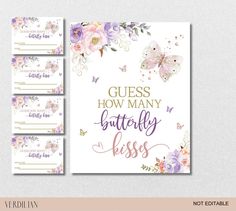 the printable guess how many butterfly kisses game