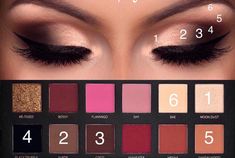 Elegant Eyeshadow Looks, Eyeshadow Looks Tutorials, Elegant Eyeshadow, Makeup Ojos, Makeup Charts, Eye Makeup Images, Beginners Eye Makeup, Halloween Eye Makeup, Eye Makeup Techniques