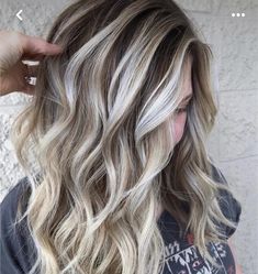 Low Highlights For Brown Hair, Adding Dimension To Blonde Hair, Peekaboo Lowlights, Fall Blonde Hair Color Low Lights Winter, Balayage Pattern, Medium Blonde Hair Color, Ash Blonde Hair Balayage, Fall Blonde Hair Color, Grey Blonde Hair