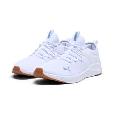 The Starla 2 brings cool style to your favorite workout fit, perfect for practicing for your personal best. These sneakers sport an embroidered PUMA Cat Logo on the toe for an additional pop of cool. Fenty X Puma, Shoes Puma, Workout Fits, Puma Cat, Womens Training Shoes, Low Boots, Cat Logo, Training Shoes, White Rose Gold