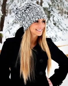 beanie Winter Mode, Fall Winter Outfits, Winter Style, The Snow, Autumn Winter Fashion