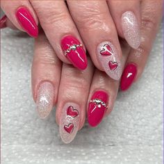 Decorate your nails with lovely heart prints. This sticker comes with a selection of different shaped hearts in red and pink, as well as some doodle lines and words such as Love and Your, it's a great way to add a little love to your Valentine's nail designs! These quality nail art stickers are made with thin adhesive materials and fine prints. Sheet Size: 8.5 x 12cmApplication:Use tweezers to remove the desired piece, place on nail then seal with top coat, gel or acrylic. Nail art credit @ardel Makeover Madness, Heart Doodles, Plaid Nail Designs, Polka Dot Nail Designs, Fresh Nail, Valentine Nail, Heart Prints, Valentine Nails