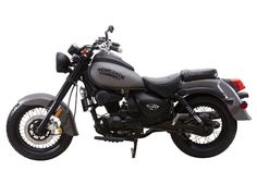 a motorcycle is shown on a white background