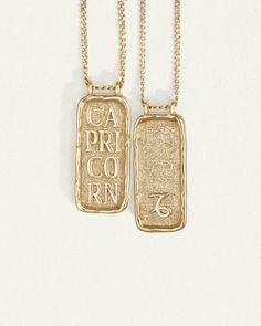 Temple of the Sun Capricorn Necklace, hand-crafted in Byron Bay in ethical 9k & 14k solid gold. Shop fine jewellery and zodiac necklaces. Sun Capricorn, Egyptian Cartouche, Capricorn Necklace, Capricorn Sign, Gold Shop, Zodiac Necklace, Astrological Sign, January 19, December 22