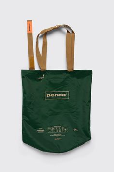 For the penco® original tote, we carefully selected the durable material so heavy stuff can be carried in it. The bucket-shaped body has large storage and also makes long article stable inside. It has Velcro on the opening and a belt to roll up the bag itself, it will help your daily shopping.Pro... Fishing Bag, Bucket Tote Bag, Bucket Tote, Fish In A Bag, Inside Design, Dry Bag, Bag Packaging, Large Storage, Roll Up