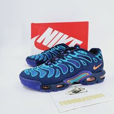 Brand New With Box. Damaged Box. Smoke Free Home. Nike Air Max Plus Drift Men's Shoes Style: Fd4290 400 Size: 9.5us/ 8.5uk / 43eur. Color: Midnight Navy/Total Orange We Will Have Your Item Packed Carefully And Shipped Out Within 1 Business Day (Often The Same Day). We Pride Ourselves On Extremely Fast Shipping! Blue Custom Running Sneakers With Vibram Sole, Blue Custom Sneakers With Vibram Sole For Running, Nike Custom Sneakers With Air Cushioning In Blue, Blue Nike Custom Sneakers With Air Cushioning, Branded Shoes For Men, Orange Sneakers, Nike Air Max Plus, Air Max Plus, Midnight Navy