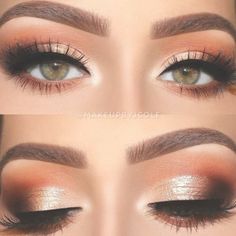 Formal Eye Makeup For Hazel Eyes, Neutral Eye Makeup For Green Eyes, Bridesmaid Makeup For Hazel Eyes Wedding, Green Eye Color Makeup, Green Eyes Formal Makeup, Eyeshadow To Make Hazel Eyes Pop, Smokey Hazel Eye Makeup, Fall Wedding Makeup For Hazel Eyes, Eye Makeup To Make Green Eyes Pop