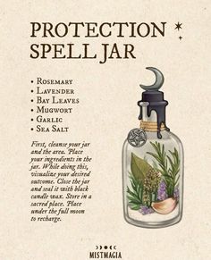 Pagan Protection Spells, Come Back Spell Jar, Protection Spells For Self, Witchy Protection Spells, Protect Spell Jar, Luck And Protection Spell Jar, Witches Protection Jar, Protection Spells For Someone Else Jar, Protection And Healing Spells