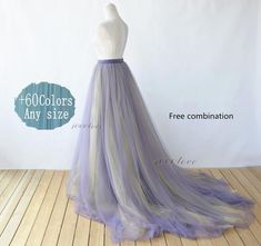 There have some other mix color effect, you can click this link see effect https://www.etsy.com/listing/728825486/mixture-color-tulle-skirtadult-wedding?ref=shop_home_active_28&pro=1&frs=1Please know all the item can add one pocket,and only can add one pocket, if you need more please contact us first,out pocket we will default open on the right side if you need open on the left side please leave message for us, here is the link if you needhttps://www.etsy.com/listing/752655200/women-cust Maxi Tulle Skirt, Bridesmaid Skirts, Tulle Maxi Skirt, Evening Skirts, Dress Photo, Latest Skirts, Skirt Patterns Sewing, Sewing Skirts, Long Train