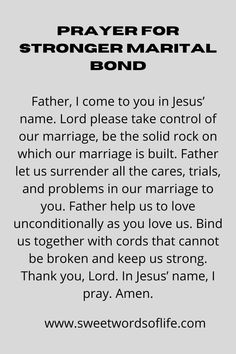 a prayer for the father and son who is in jesus's bond with him