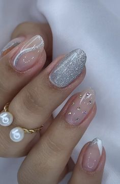 Glow Nails, Prom Nails, Short Acrylic Nails Designs, Fabulous Nails, Chic Nails