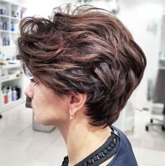 Messy Pixie Cut For Thick Wavy Hair Bob Hairstyles For Thick, Best Short Haircuts