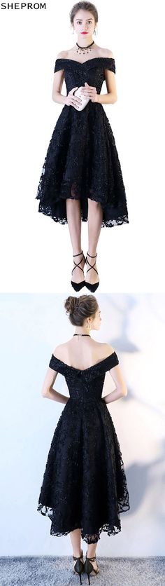 Knee-length Lace Party Dress, Formal Off-shoulder Lace Evening Dress, Off-shoulder Lace Evening Dress For Formal Occasions, Off-shoulder Lace Evening Dress For Formal Events, Dressy Off-shoulder Formal Dress, Lace Dresses For Party Season, Lace Party Dress For Party Season, Knee-length Lace Prom Dress, Off-shoulder Wedding Dress For Holiday