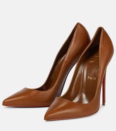 So Kate 120 leather pumps in brown - Christian Louboutin | Mytheresa Christian Louboutin Shoes