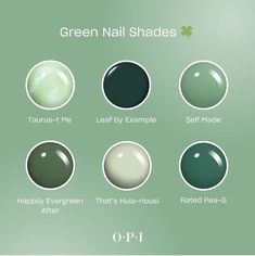 Opi Green Nail Polish Shades, Nails