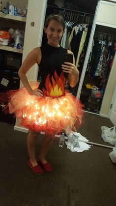 Camp Costume, Diy Costumes Kids Boys, Best Diy Halloween Costumes, Fire Costume, Meme Costume, Black Halloween Costumes, Hallowen Ideas