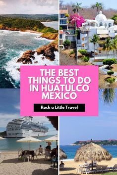 Images of the beaches of Huatulco Mexico. Snorkeling Gear, Plunge Pool, Beach Fun