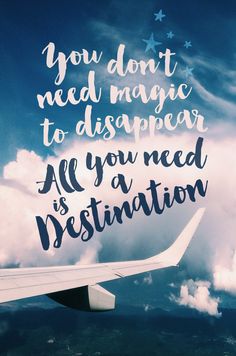 You don’t need magic to disappear, all you need is a destination // Travel Quote Phone Cases @seattlestravels Voyage Quotes, Thanksgiving Games For Kids, Thanksgiving Activities For Kids, Carmel California, Phone Case Quotes, Travel Quotes Adventure, Thanksgiving Games