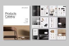 brochure design for product catalog