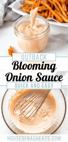 an image of a bowl of onion sauce with a whisk sticking out of it