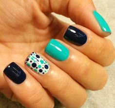 Nails Punjabi Salwar, Colorful Nail Art, Green Nail, Short Acrylic, Simple Nail Art Designs, Super Nails, Black Nail, White Nail