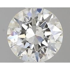 a round cut diamond on a white background