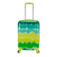 Whether your child is traveling for the first time or is a frequent flyer, the Tie Dye Hardside Spinner Luggage from Crckt will keep them traveling in style and show off their unique personality. This 20" ABS luggage features 4 spinner wheels, double zipper closure, telescoping handle and straps to keep everything neatly organized. Make traveling fun and easy with a standout piece of luggage! Green Luggage With Sleeve For Trip, Green Rectangular Travel Accessories For Trip, Exercise For Six Pack, Toddler Plates, Hardside Spinner Luggage, Travel Chic, Stroller Organizer, Small Travel Bag, Frequent Flyer