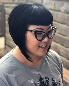 Edgy Bob With Bangs, Angle Bob With Bangs, Asymmetrical Bob Bangs, Retro Bob With Bangs, Grunge Bob Haircut Bangs, Alternative Bob Haircut Bangs, Punk Bob Haircut Bangs, Swing Bob Haircut, Asymmetrical Haircuts