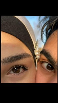 Halal Couple, Eye Contacts, Couple Goal, Muslim Couple, Muslimah Aesthetic, Girl Face, Couple Goals, Quick Saves