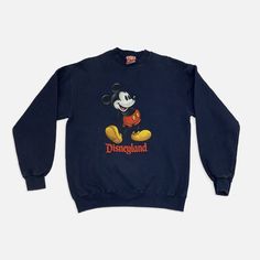 Disney Mickey Mouse crewneck sweater 1950-70s Size: M chest-21” shoulder-8” sleeve-23” top to bottom-26” Fall Mickey Mouse Crew Neck Sweatshirt, Fall Mickey Mouse Sweatshirt For Streetwear, Mickey Mouse Long Sleeve Sweatshirt For Streetwear, Long Sleeve Mickey Mouse Sweatshirt For Streetwear, Mickey Mouse Crew Neck Top For Winter, Mickey Mouse Long Sleeve Sweatshirt For Fall, Vintage Disney, Disney Mickey Mouse, Vintage Sweaters