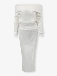 Introducing the berlin two-piece set, cut from luxurious polyester. This knitted skirt and one-shoulder long-sleeve sweater pullover create an elegant slim fit, perfect for achieving an hourglass silhouette. Knitted Skirt, Hourglass Silhouette, Sweater Pullover, Knit Skirt, Two Piece Set, Two Piece Sets, Sleeve Sweater, Long Sleeve Sweater, Dress Shop