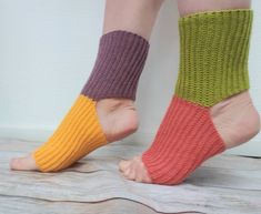 Colorful handknit socks for dancing, yoga or any other barefoot activity. The socks have an open heel and toe so they will provide an extra grip during yoga postures, dance moves, etc. Great gift for dancers and yoga lovers. The socks can be made with a warm wool yarn. Fits Ladies size 7-9 and men size 9-12 ,are stretchy for a nice snug fit. Washing instructions: Machine wash cold. Lay flat to dry. Each item is hand made with care of love and comes from a smoke free home. Handknit Socks, Toeless Socks, Flip Flop Socks, Dance Socks, Pilates Socks, Womens Socks, Hand Knit Socks, Yoga Socks, Open Toed Heels