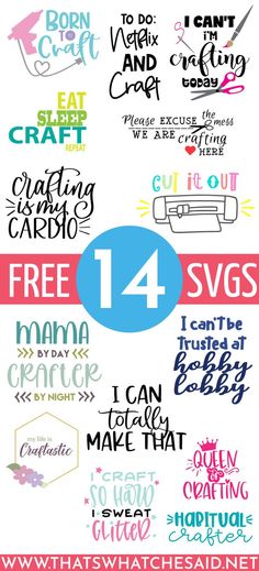 the top ten free svg files for cricut