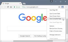 an image of the google search page on a computer screen with other browsers in view