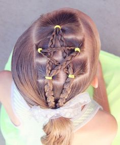 Girl Hair Dos, New Short Hairstyles, Peinados Fáciles Para Cabello Corto, Girl Haircuts, Hairstyle Look, Hair St, Kids Braided Hairstyles