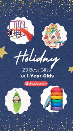 A busy board, their first pretend play food, a 4-in-1 walker, the ultimate playhouse, and a musical toy that won’t drive you crazy? These are the holiday gifts for one-year-olds that are sure to delight. And if you’ve got other littles on your list, check out our gifts for 18 to 24 months and 6 to 12 months.