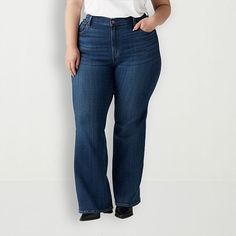 Our 726 High Rise features is designed with a slim fit through your hip and thigh before flaring at the knee. They're designed to elongate your silhouette and make you feel as amazing as you look.Features: Fly FrontClosure Type: Button & ZipperPockets: 2 Back Slip Pockets, 1 Front Coin Pocket, 2 Front Slip PocketsRise: High RiseFiber Content: 71% Cotton, 21% Viscose, 6% Polyester, 2% ElastaneFabric Description: DenimInseam: 32 InCare: Machine WashJean Style: Flare Leg JeansCountry of Origin: Imp Womens Flare Jeans, Jean Flare, Jeans Flare, Flare Jeans, The Knee, Levi's, High Rise, Product Description, Slim Fit