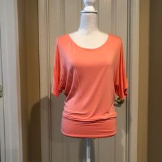 New Without Tags Zenana Outfitters Dollman Top Size Small. Never Worn. Color: Pink. Comes From A Pet And Smoke Free Home. Shoulder To Hem: 27 Inches Casual Orange Stretch Blouse, Casual Stretch Orange Blouse, Womens Tops, Pet, Tags, Customer Support, Fast Delivery, Full Service, Women's Top