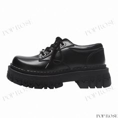 Stylish Chunky Platform Loafers: Classic Black Patent Leather Oxford Shoes for Professionals Leather Platform Loafers For Streetwear, Black Leather Loafers For Streetwear, Fall Leather Lace-up Shoes For Streetwear, Leather Lace-up Shoes For Fall Streetwear, Leather Platform Loafers With Chunky Sole For Streetwear, Leather Chunky Platform Loafers For Streetwear, Chunky Platform Leather Loafers For Streetwear, Black Chunky Platform Oxfords With Round Toe, Black Oxfords With Chunky Platform And Round Toe