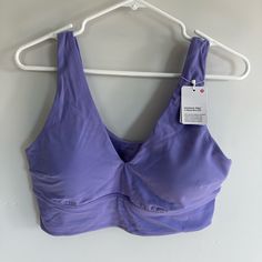 Nwt Lululemon Align V-Neck Bra *Light Support, C/D Cup Size 12. Color Is Dark Lavender Summer V-neck Bra Friendly Activewear, Summer V-neck Activewear Bra Friendly, V-neck Activewear With Built-in Bra For Pilates, Spring V-neck Activewear For Yoga, V-neck Yoga Activewear With Light Support, Spring Gym V-neck Activewear, Spring V-neck Gym Activewear, Spring Gym Activewear V-neck, V-neck Sports Bra With Light Support