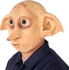 Amazon.com: Dobby Mask Novelty Elf Ears Full Head Headwear Latex Mask for Halloween Costume Props : Clothing, Shoes & Jewelry Dobby Costume, Full Head Mask, Halloween Costume Props, Mascaras Halloween, Horror Masks, Scary Mask, Head Mask, Elf Ears, Plastic Headband